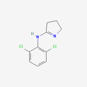 molecular formula C10H10Cl2N2 B10803124 N-(2,6-dichlorophenyl)-3,4-dihydro-2H-pyrrol-5-amine 