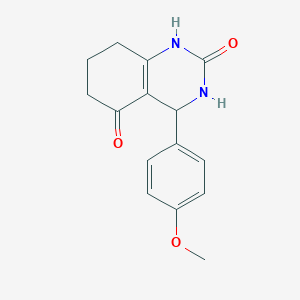 4-(4-methoxyphenyl)-4,6,7,8-tetrahydro-2,5(1H,3H)-quinazolinedione