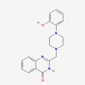 2-{[4-(2-Hydroxyphenyl)piperazin-1-yl]methyl}-3,4-dihydroquinazolin-4-one