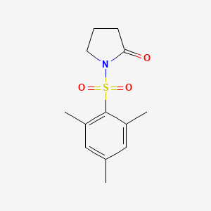 1-[(2,4,6-Trimethylphenyl)sulfonyl]pyrrolidin-2-one