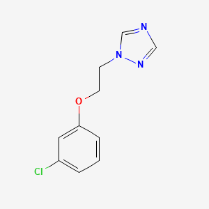 1-[2-(3-Chlorophenoxy)ethyl]-1,2,4-triazole