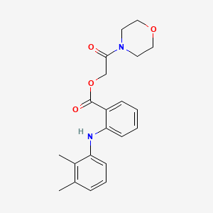 (2-Morpholin-4-yl-2-oxoethyl) 2-(2,3-dimethylanilino)benzoate