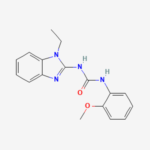 1-(1-Ethylbenzimidazol-2-yl)-3-(2-methoxyphenyl)urea