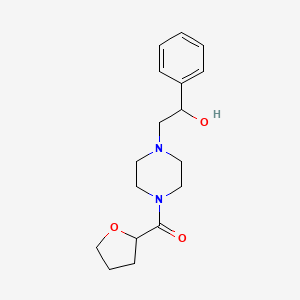 molecular formula C17H24N2O3 B10803354 [4-(2-Hydroxy-2-phenylethyl)piperazin-1-yl]-(oxolan-2-yl)methanone 