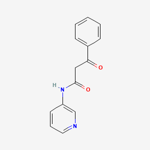 3-Oxo-3-phenyl-N-pyridin-3-yl-propionamide