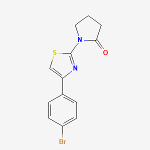 1-(4-(4-Bromophenyl)thiazol-2-yl)pyrrolidin-2-one