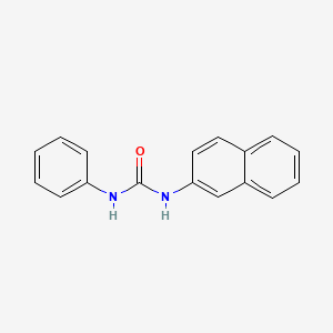 molecular formula C17H14N2O B10803843 1-(Naphthalen-2-yl)-3-phenylurea CAS No. 4527-44-0