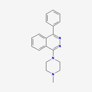 1-(4-Methyl-piperazin-1-yl)-4-phenyl-phthalazine; hydrochloride