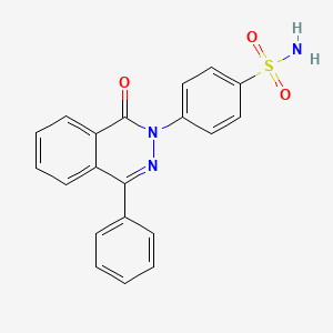 4-(1-Oxo-4-phenylphthalazin-2-yl)benzenesulfonamide