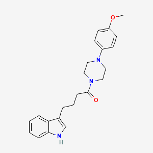 4-(1H-indol-3-yl)-1-[4-(4-methoxyphenyl)piperazin-1-yl]butan-1-one