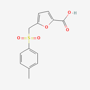 5-{[(4-Methylphenyl)sulfonyl]methyl}furan-2-carboxylic acid