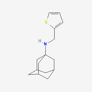 N-(thiophen-2-ylmethyl)adamantan-1-amine