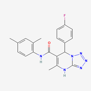 N-(2,4-dimethylphenyl)-7-(4-fluorophenyl)-5-methyl-4,7-dihydrotetrazolo[1,5-a]pyrimidine-6-carboxamide