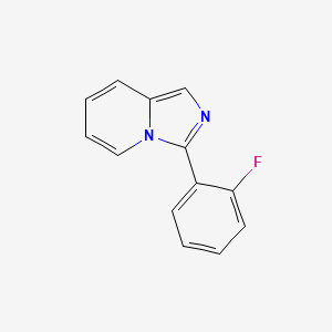 3-(2-Fluorophenyl)imidazo[1,5-a]pyridine