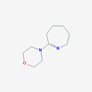 molecular formula C10H18N2O B10804756 7-Morpholin-4-yl-3,4,5,6-tetrahydro-2h-azepine 