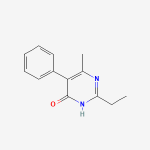 2-Ethyl-6-methyl-5-phenylpyrimidin-4(3H)-one