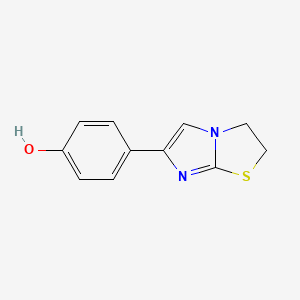 4-(2,3-Dihydroimidazo[2,1-b][1,3]thiazol-6-yl)phenol