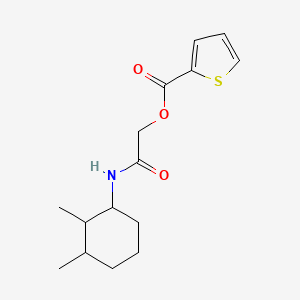 [2-[(2,3-Dimethylcyclohexyl)amino]-2-oxoethyl] thiophene-2-carboxylate