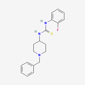 1-(1-Benzylpiperidin-4-yl)-3-(2-fluorophenyl)thiourea