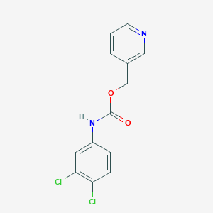 pyridin-3-ylmethyl N-(3,4-dichlorophenyl)carbamate