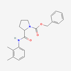 Benzyl 2-((2,3-dimethylphenyl)carbamoyl)pyrrolidine-1-carboxylate