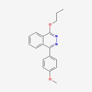 1-(4-Methoxyphenyl)-4-propoxyphthalazine