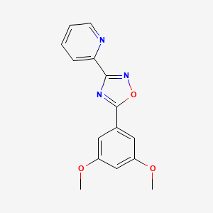 3-(2-Pyridyl)-5-(3,5-dimethoxyphenyl)-1,2,4-oxadiazole