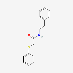 N-Phenethyl-2-phenylsulfanyl-acetamide