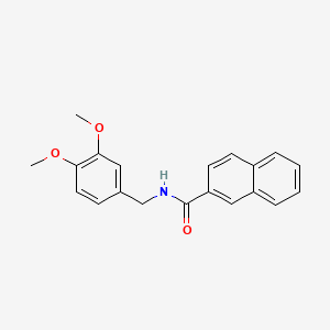 molecular formula C20H19NO3 B10806063 NDH-1 inhibitor-1 