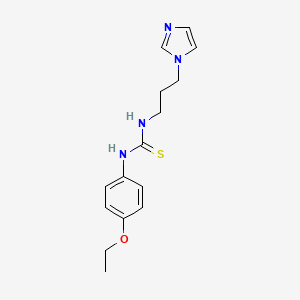 1-(4-ethoxyphenyl)-3-[3-(1H-imidazol-1-yl)propyl]thiourea