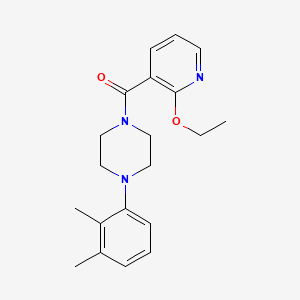 molecular formula C20H25N3O2 B10806135 [4-(2,3-Dimethylphenyl)piperazin-1-yl]-(2-ethoxypyridin-3-yl)methanone 