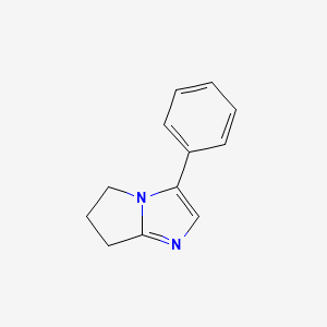 molecular formula C12H12N2 B10806302 3-phenyl-6,7-dihydro-5H-pyrrolo[1,2-a]imidazole 