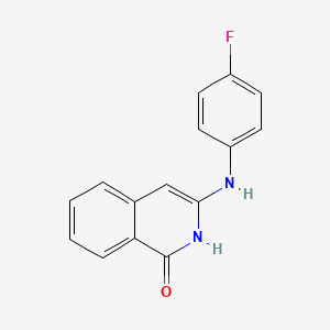 3-(4-fluoroanilino)-2H-isoquinolin-1-one