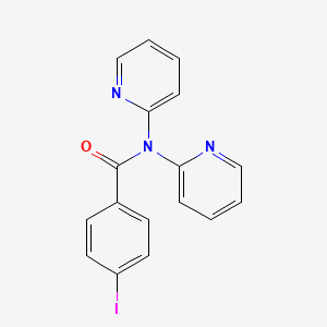 4-iodo-N,N-dipyridin-2-ylbenzamide