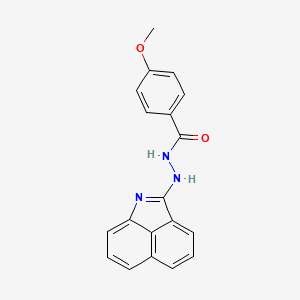 N'-(benzo[cd]indol-2-yl)-4-methoxybenzohydrazide