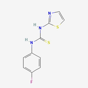 1-(4-Fluorophenyl)-3-(1,3-thiazol-2-yl)thiourea