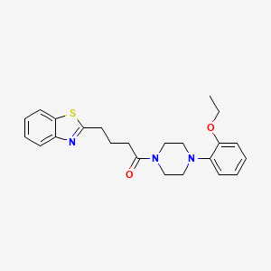 4-(1,3-Benzothiazol-2-yl)-1-[4-(2-ethoxyphenyl)piperazin-1-yl]butan-1-one