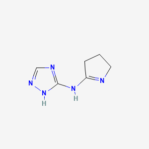 n-(4h-1,2,4-Triazol-3-yl)pyrrolidin-2-imine