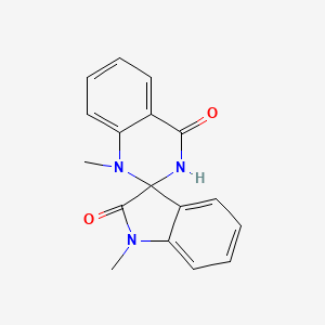 1,1'-dimethylspiro[3H-quinazoline-2,3'-indole]-2',4-dione