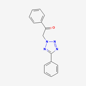 1-phenyl-2-(5-phenyl-2H-tetrazol-2-yl)ethanone