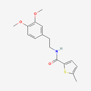 N-[2-(3,4-dimethoxyphenyl)ethyl]-5-methylthiophene-2-carboxamide