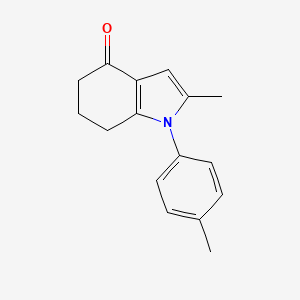 2-Methyl-1-p-tolyl-1,5,6,7-tetrahydro-indol-4-one