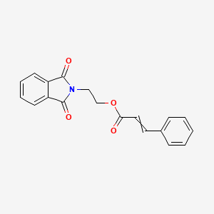 2-(1,3-Dioxoisoindol-2-yl)ethyl 3-phenylprop-2-enoate