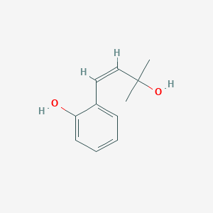 B108086 Phenol, 2-(3-hydroxy-3-methyl-1-butenyl)-, (Z)- CAS No. 17235-14-2