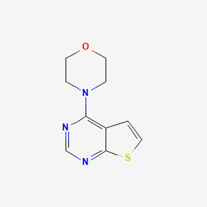 4-Thieno[2,3-d]pyrimidin-4-ylmorpholine