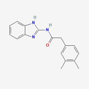 N-(1H-benzimidazol-2-yl)-2-(3,4-dimethylphenyl)acetamide