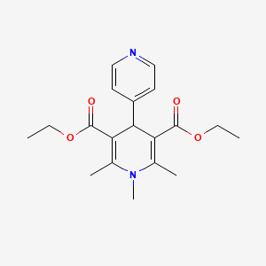 diethyl 1,2,6-trimethyl-4-pyridin-4-yl-4H-pyridine-3,5-dicarboxylate