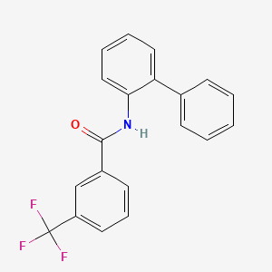 N-{[1,1'-biphenyl]-2-yl}-3-(trifluoromethyl)benzamide