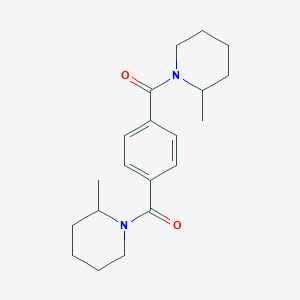 Benzene, 1,4-bis(2-methylpiperidin-1-ylcarbonyl)-