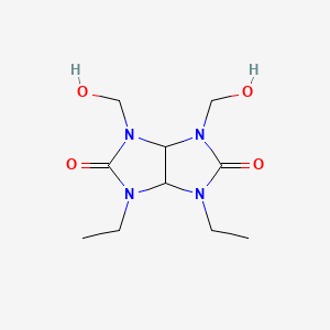 1,6-Diethyl-3,4-bis(hydroxymethyl)tetrahydroimidazo[4,5-d]imidazole-2,5(1H,3H)-dione